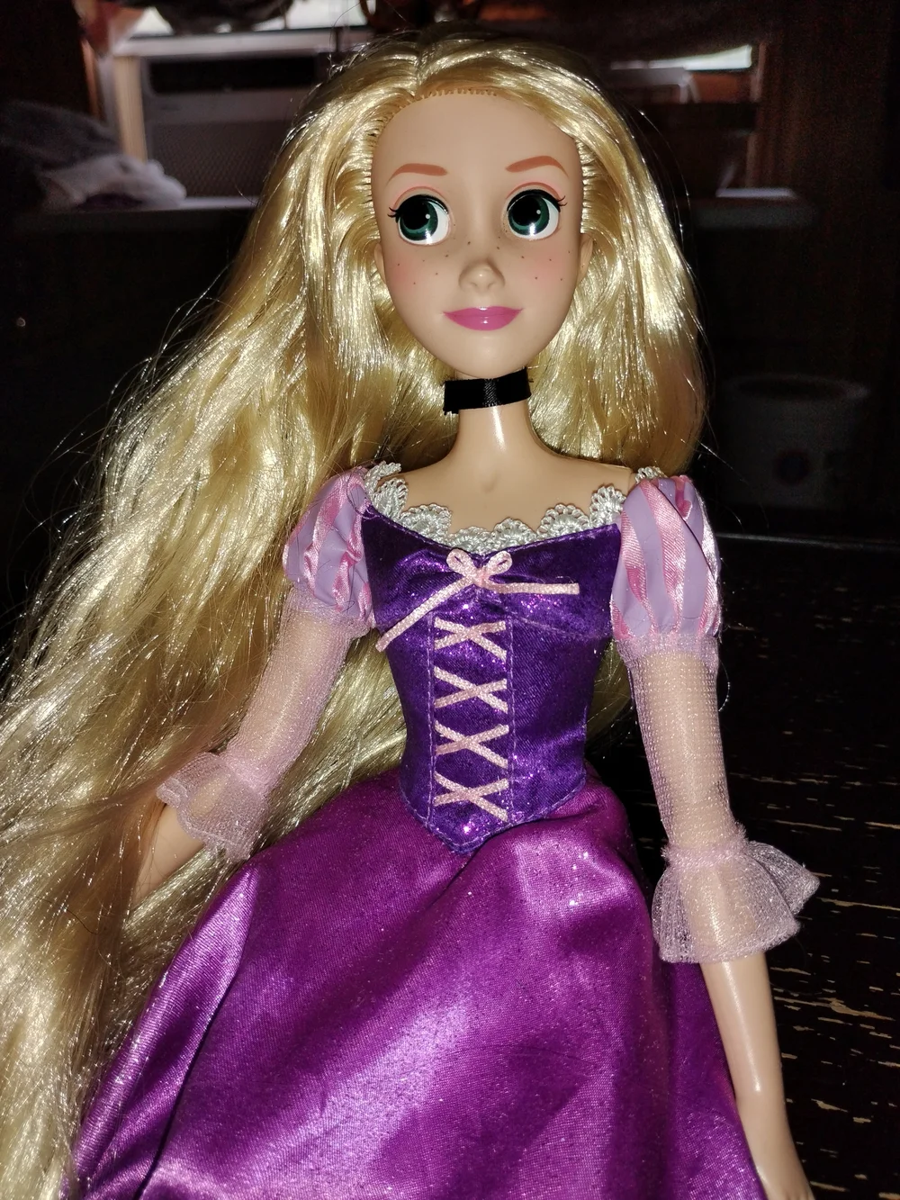 Disney Purple & Pink Rapunzel Styling Doll with Long Blonde Hair